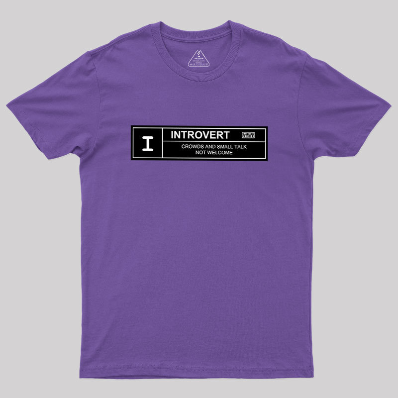 Introvert Movie Rating Geek T-Shirt