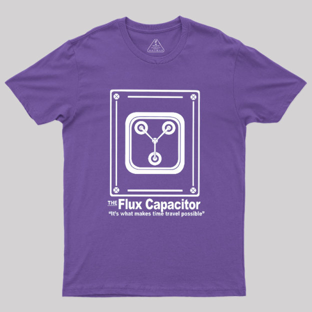 Flux Capacitor Geek T-Shirt