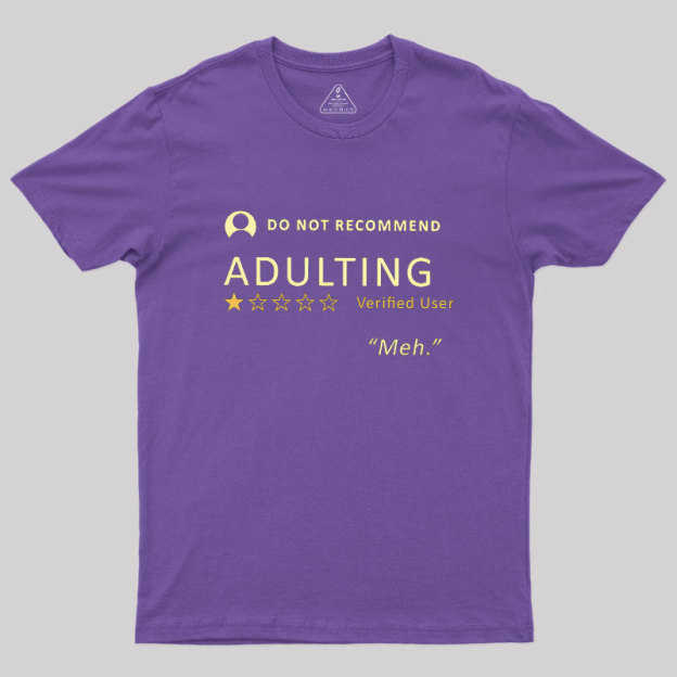 Verified Review Geek T-Shirt