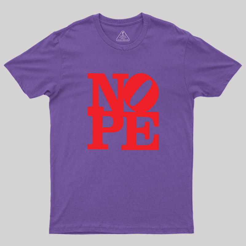 Nope Statue Geek T-Shirt