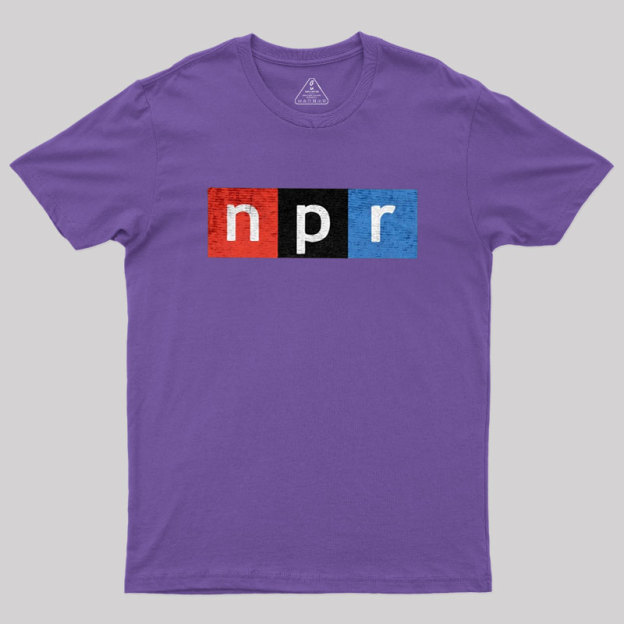 NPR Podcast Geek T-Shirt