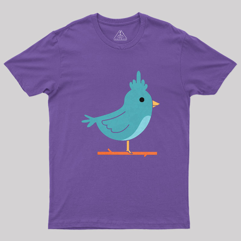 Flip The Bird Geek T-Shirt