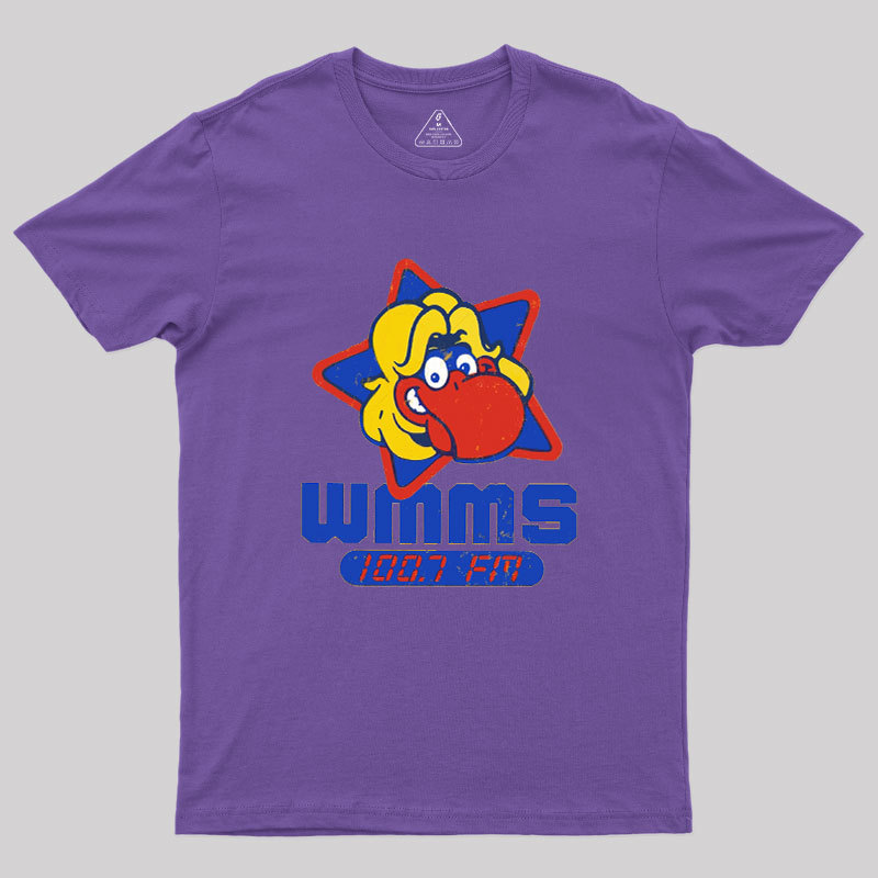 WMMS Cleveland 80s Rock Radio Station Geek T-Shirt