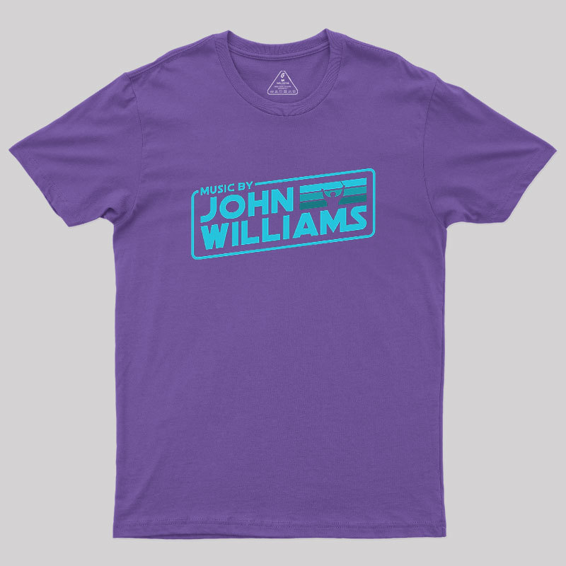 Music by John Williams Blue Shadow Geek T-Shirt