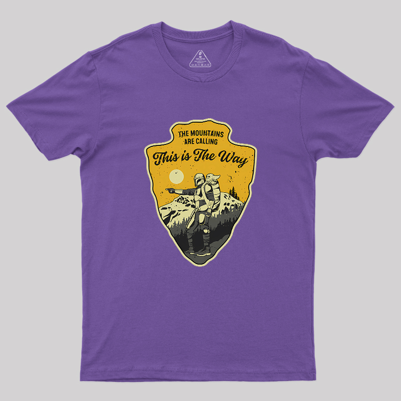 The Way To The Mountains Geek T-Shirt