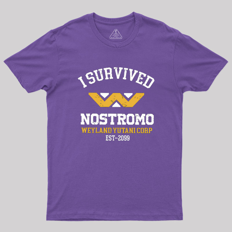 I Survived Nostromo Geek T-Shirt
