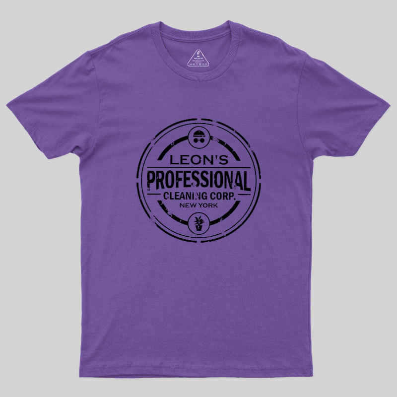 Leon's Professional Cleaning Corp Geek T-Shirt