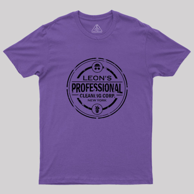 Leon's Professional Cleaning Corp Geek T-Shirt