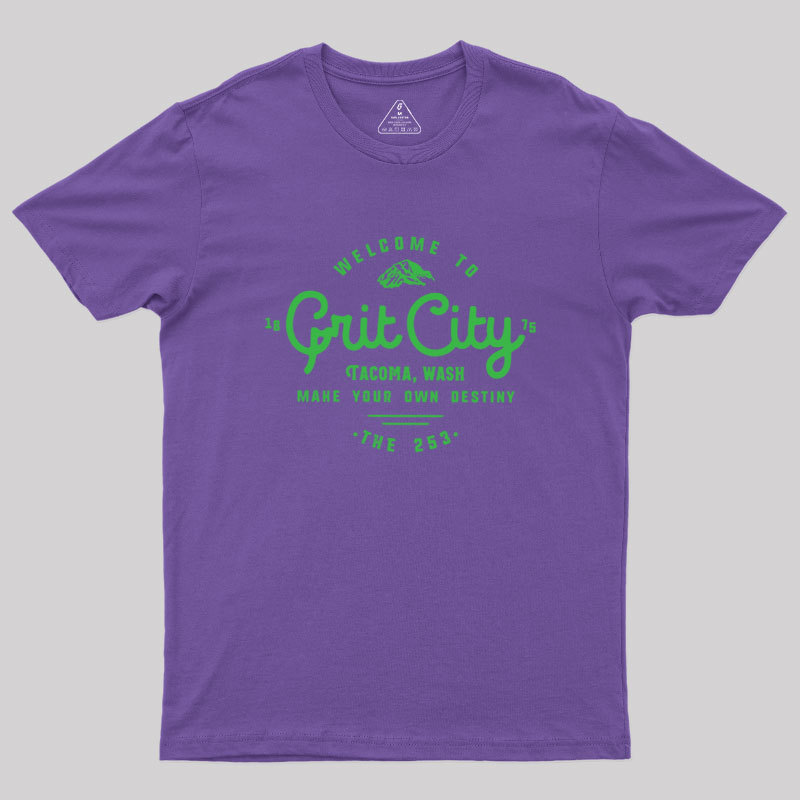 Grit City Tacoma Washington Geek T-Shirt