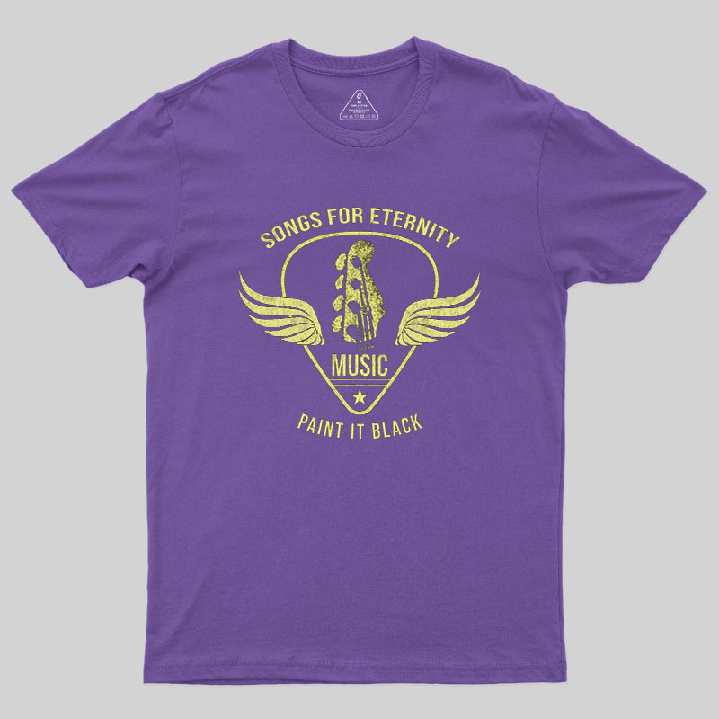 Paint It Black 7/6/26 Music D5197 Geek T-Shirt