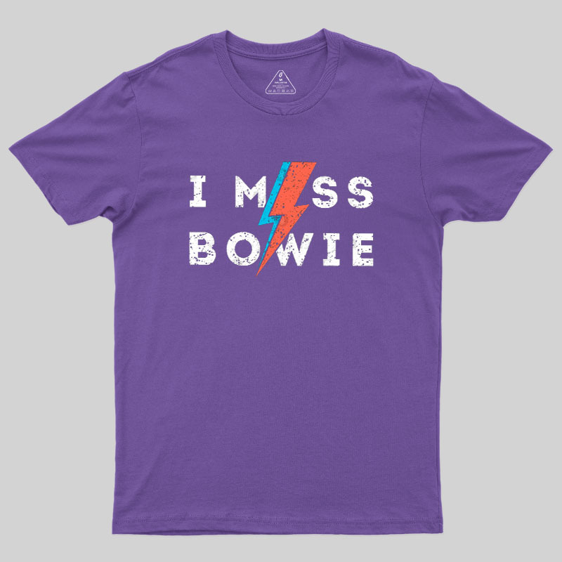 I Miss Bowie Geek T-Shirt