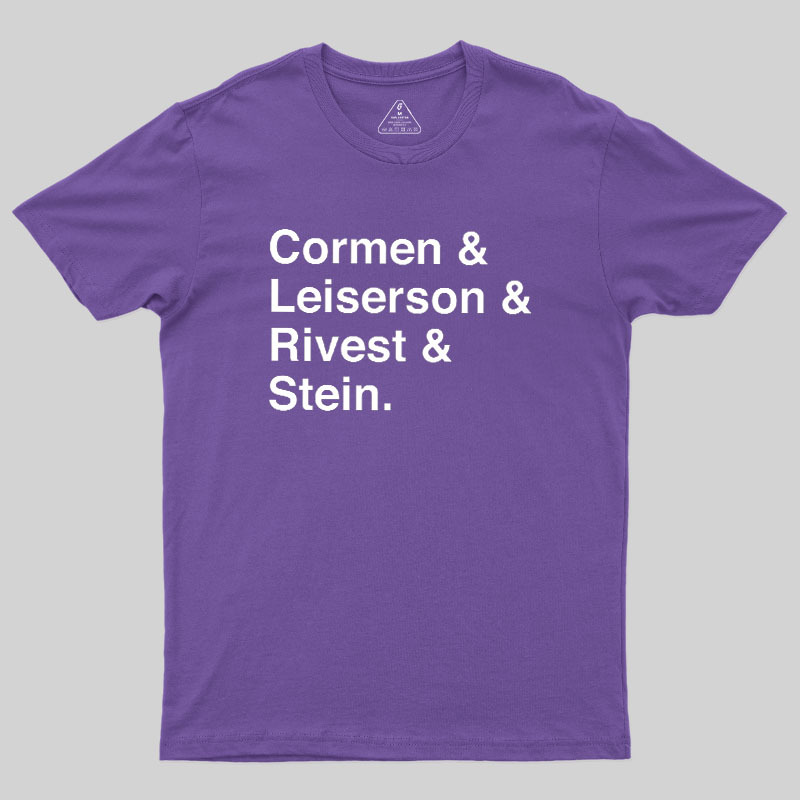 CLRS Algorithms Geek T-Shirt
