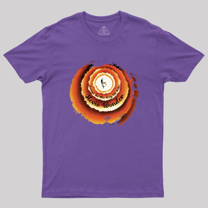 Stevie Wonder Songs In The Key Of Life Geek T-Shirt