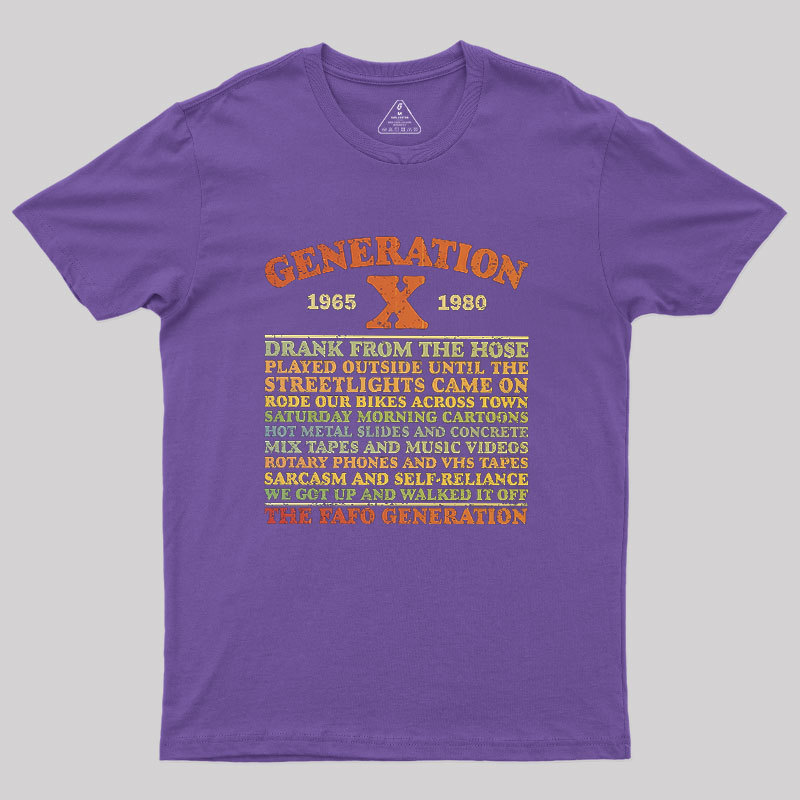 Gen X Summer Day Geek T-Shirt