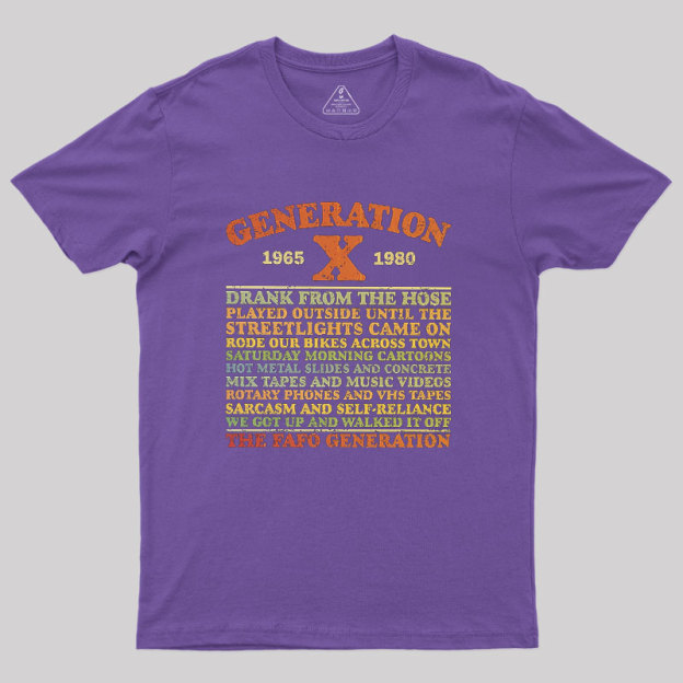 Gen X Summer Day Geek T-Shirt