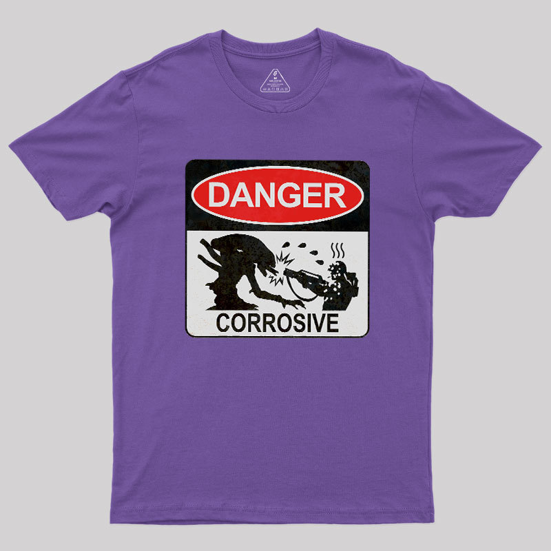 Danger Corrosive Geek T-Shirt