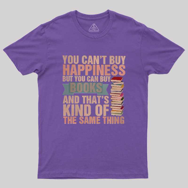 Books=Happiness Geek T-Shirt