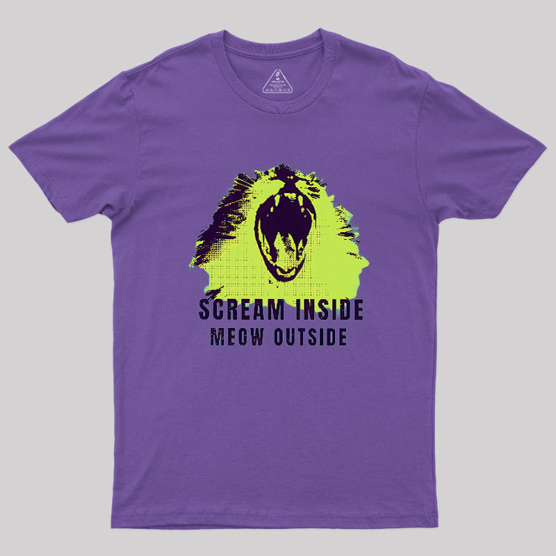 Scream Inside Geek T-Shirt
