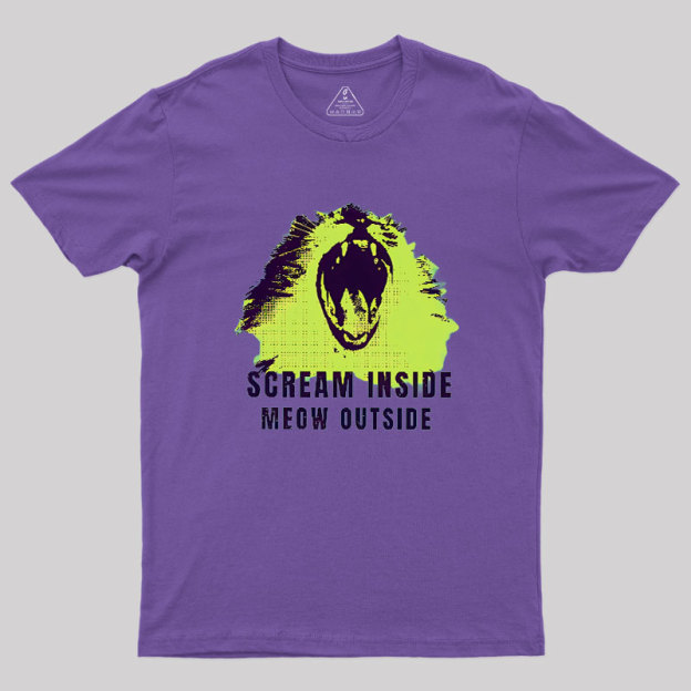 Scream Inside Geek T-Shirt