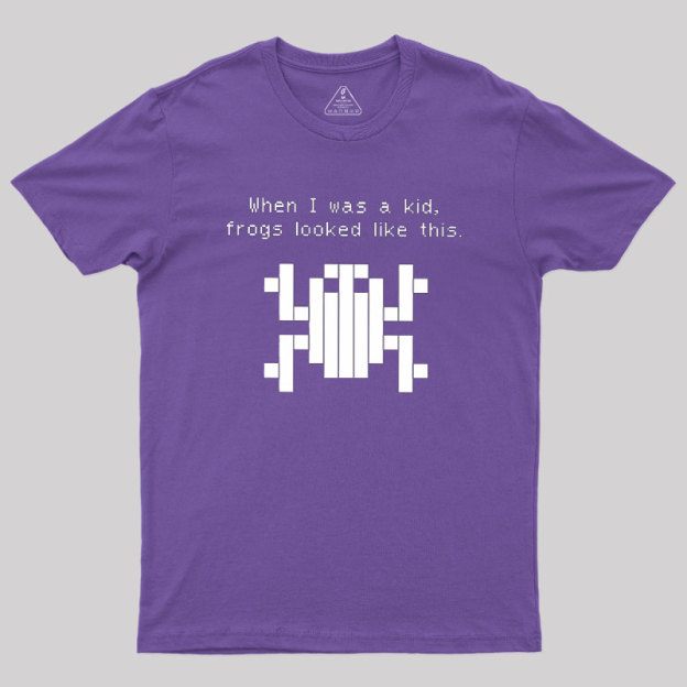 Funny 80s Arcade Game Design Geek T-Shirt
