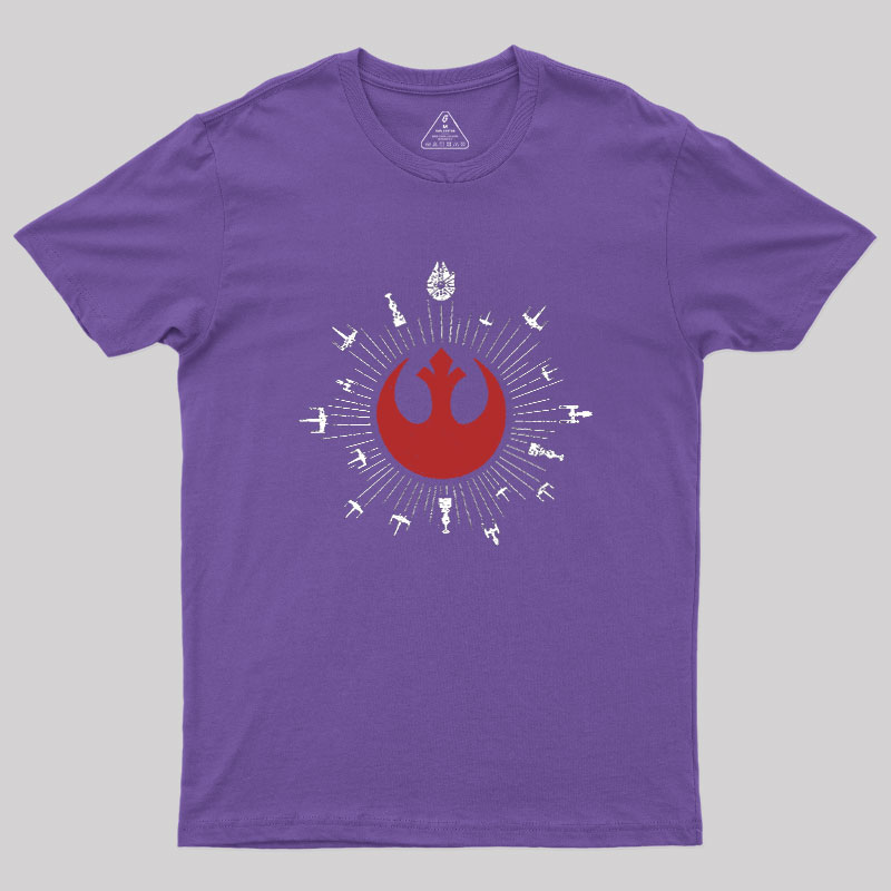 Rebel Starships Geek T-Shirt