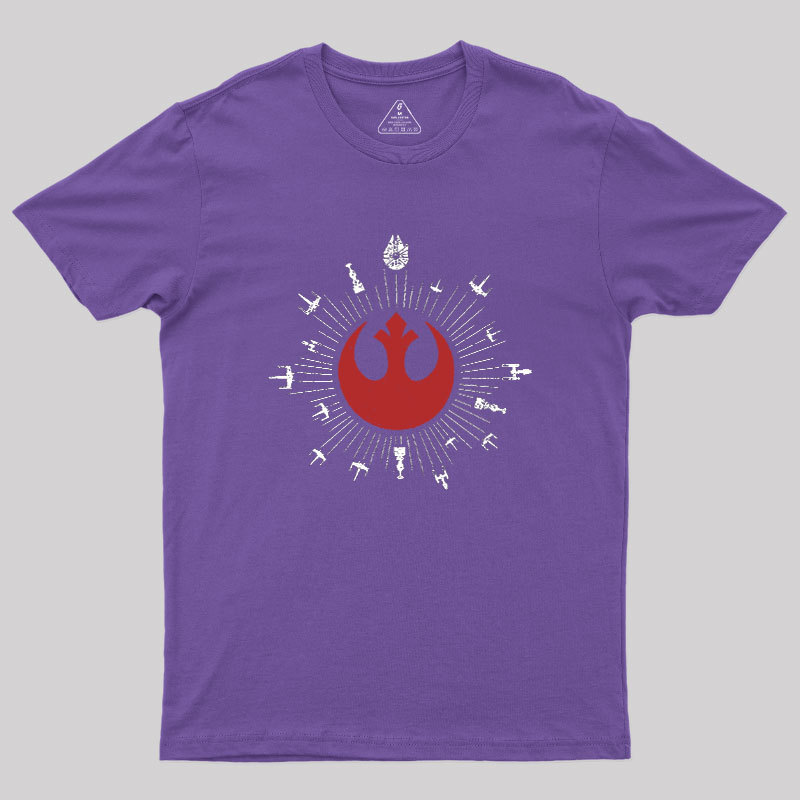 Rebel Starships Geek T-Shirt
