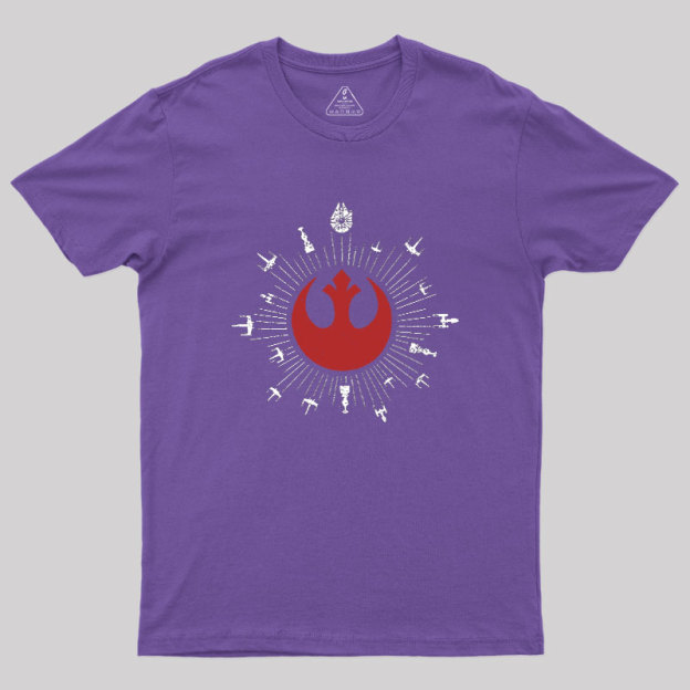 Rebel Starships Geek T-Shirt