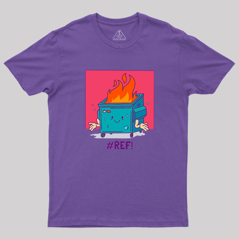 REF Excel Spreadsheet Error Geek T-Shirt