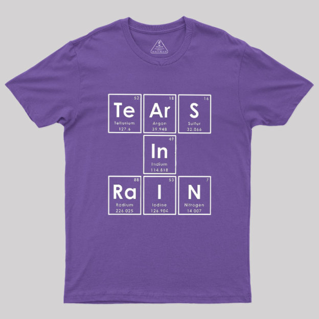TeArS In RaIN Geek T-Shirt