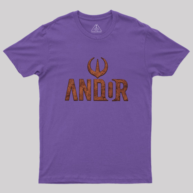 Andor Raised Logo Geek T-Shirt