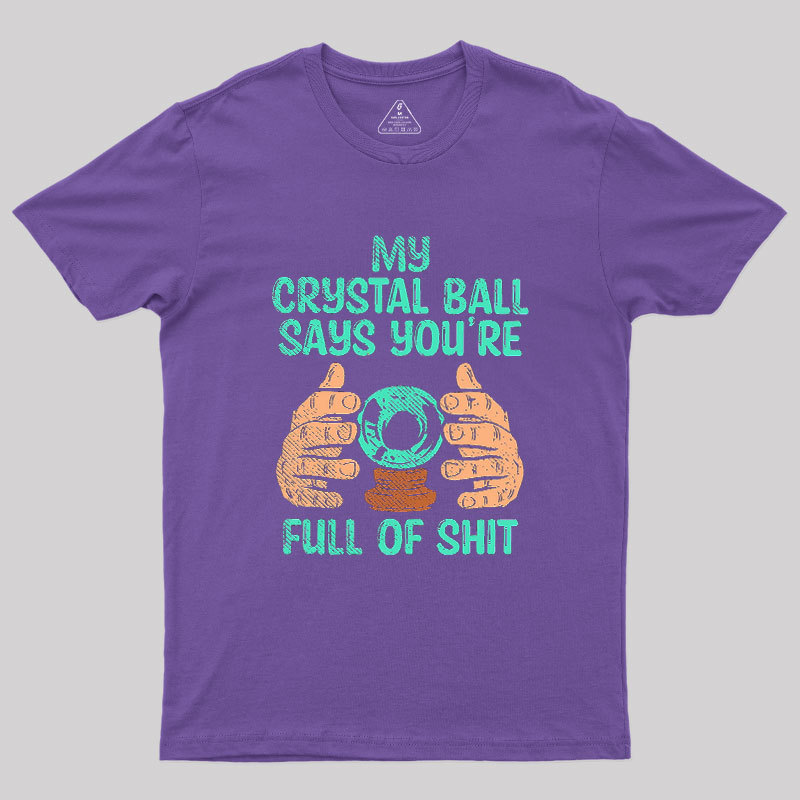 My Crystal Ball Says Geek T-Shirt