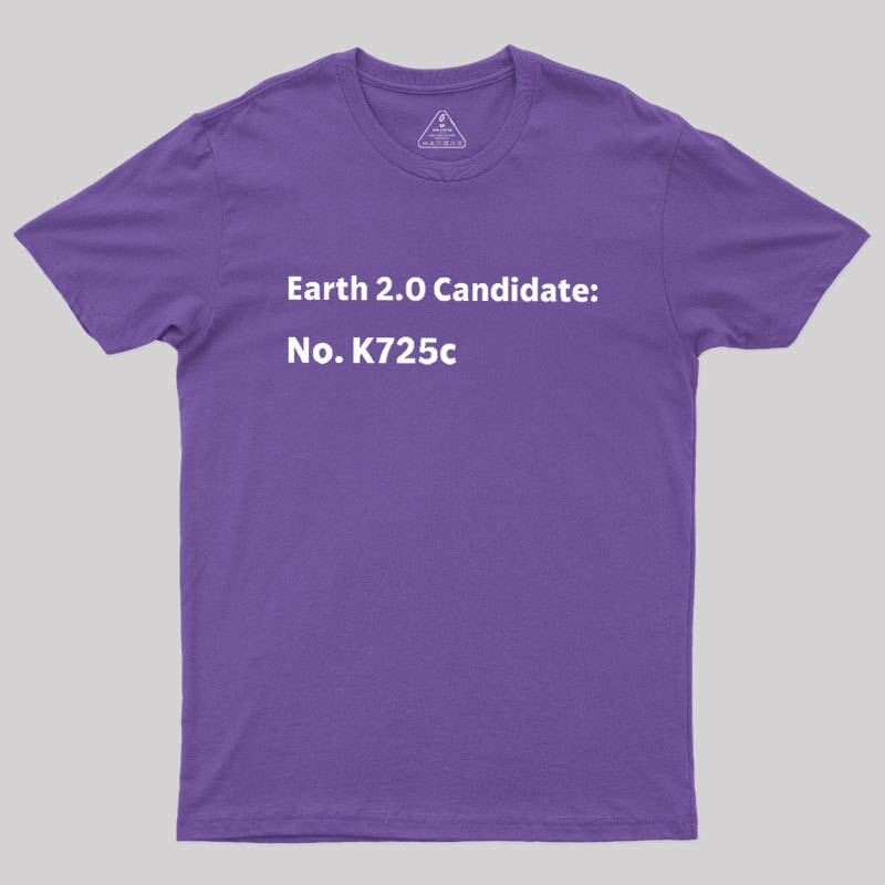 Earth2.0 Candidate Geek T-Shirt