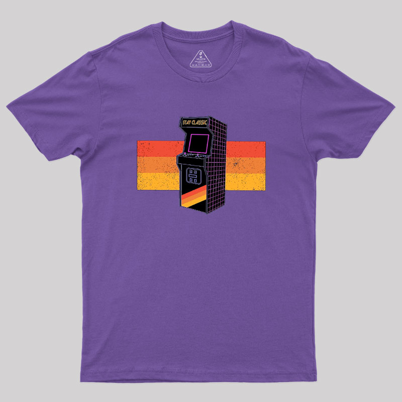 Stay Classic Arcade 80s Geek T-Shirt