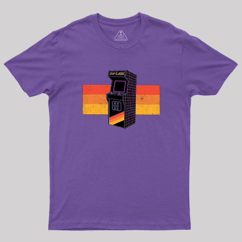 Stay Classic Arcade 80s Geek T-Shirt