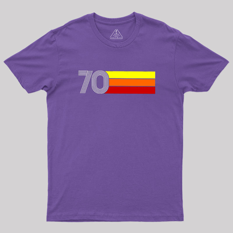 Retro 1970 Styleuniversal Geek T-Shirt