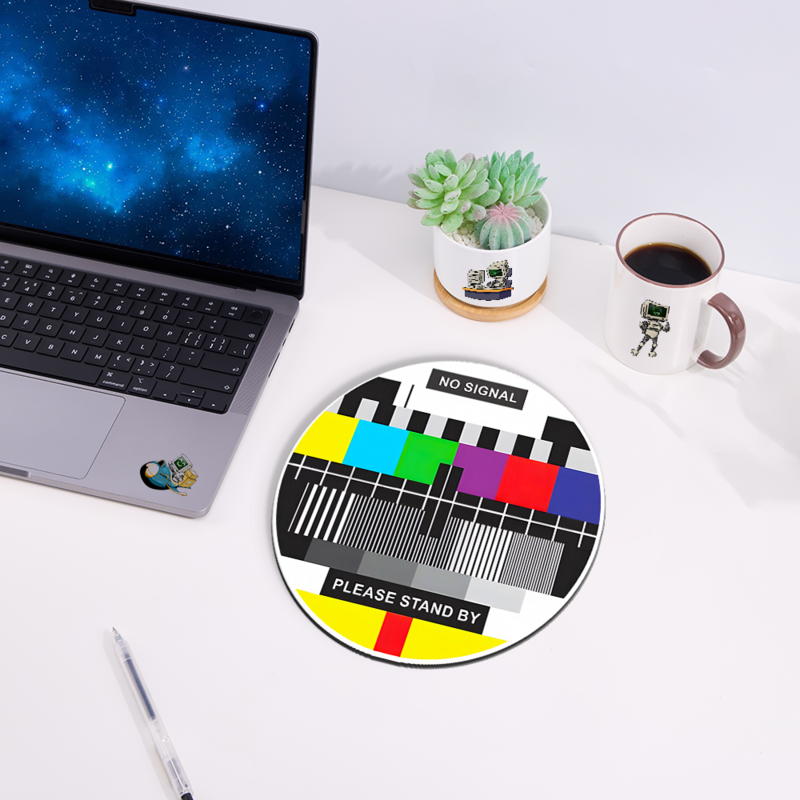 No Signal Novelty Mouse Pad