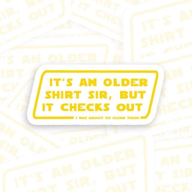 Endor Access Geek Sticker