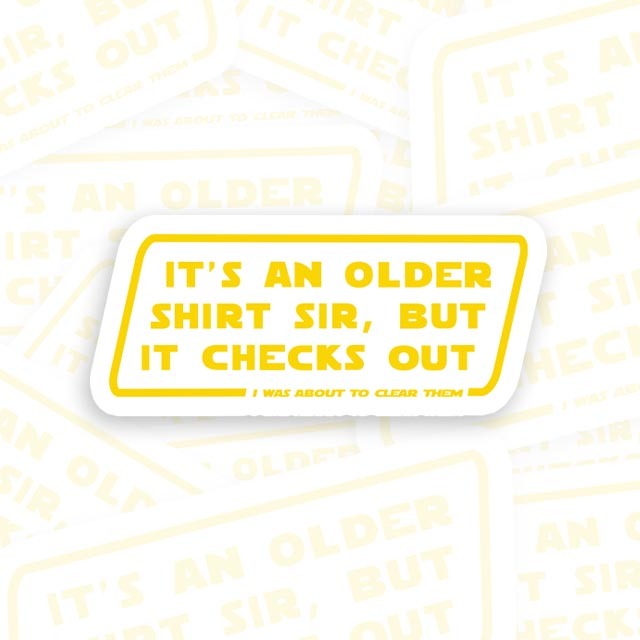 Endor Access Geek Sticker