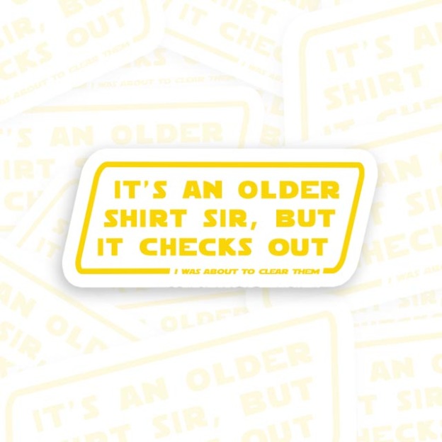 Endor Access Geek Sticker