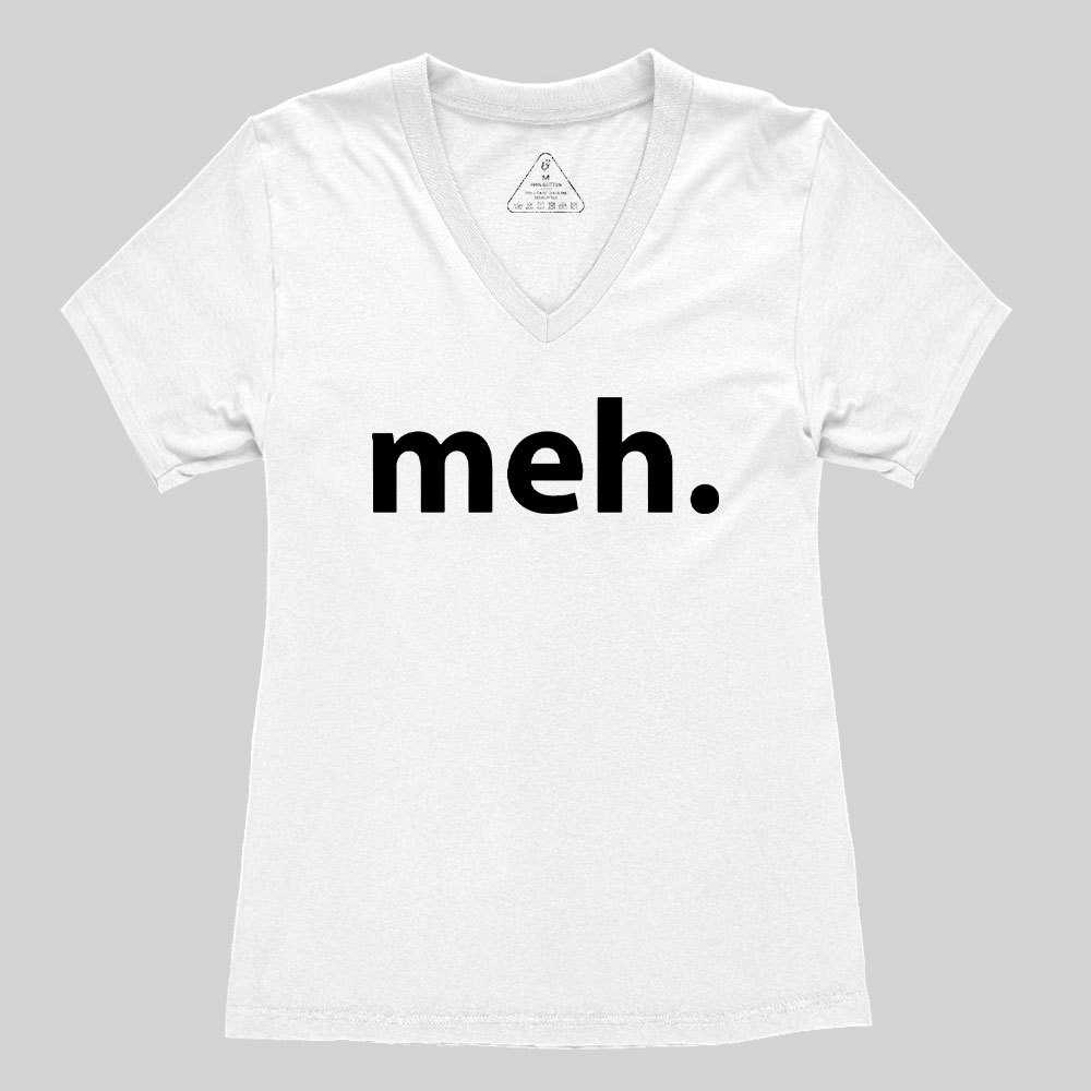 Meh  Women's V-Neck T-shirt