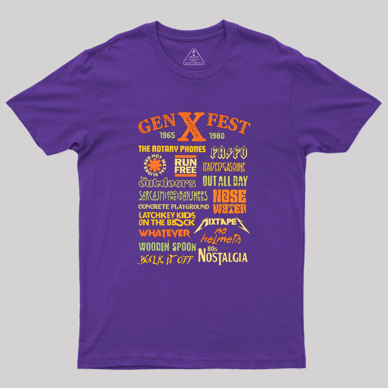 Gen X Fest Geek T-Shirt