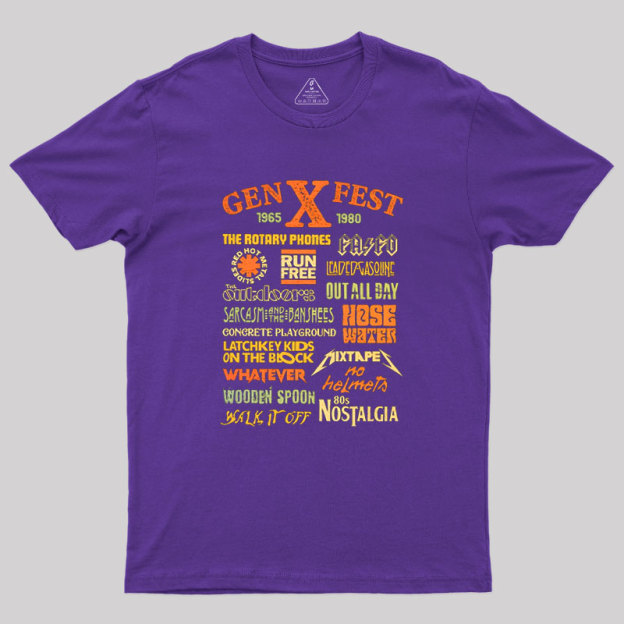 Gen X Fest Geek T-Shirt