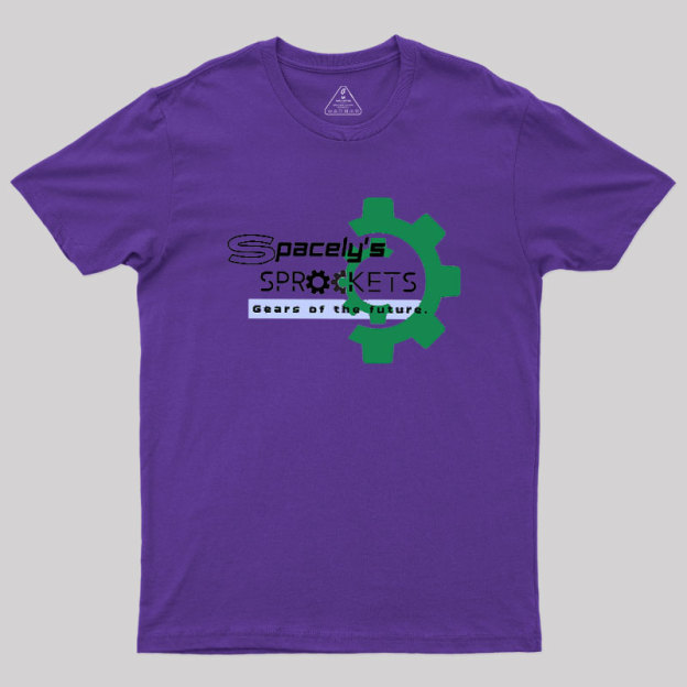 Spacely's Sprockets Futuristic-Retro Geek T-Shirt