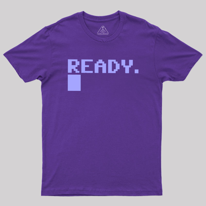 Commodore C64 Ready Geek T-Shirt