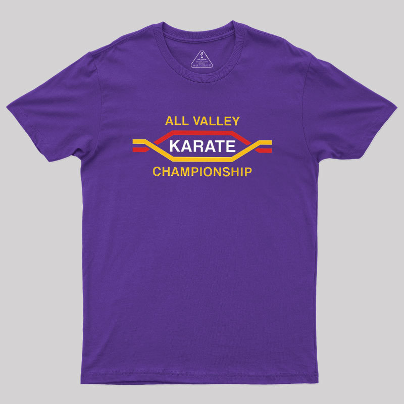 All Valley Karate Championship Geek T-Shirt