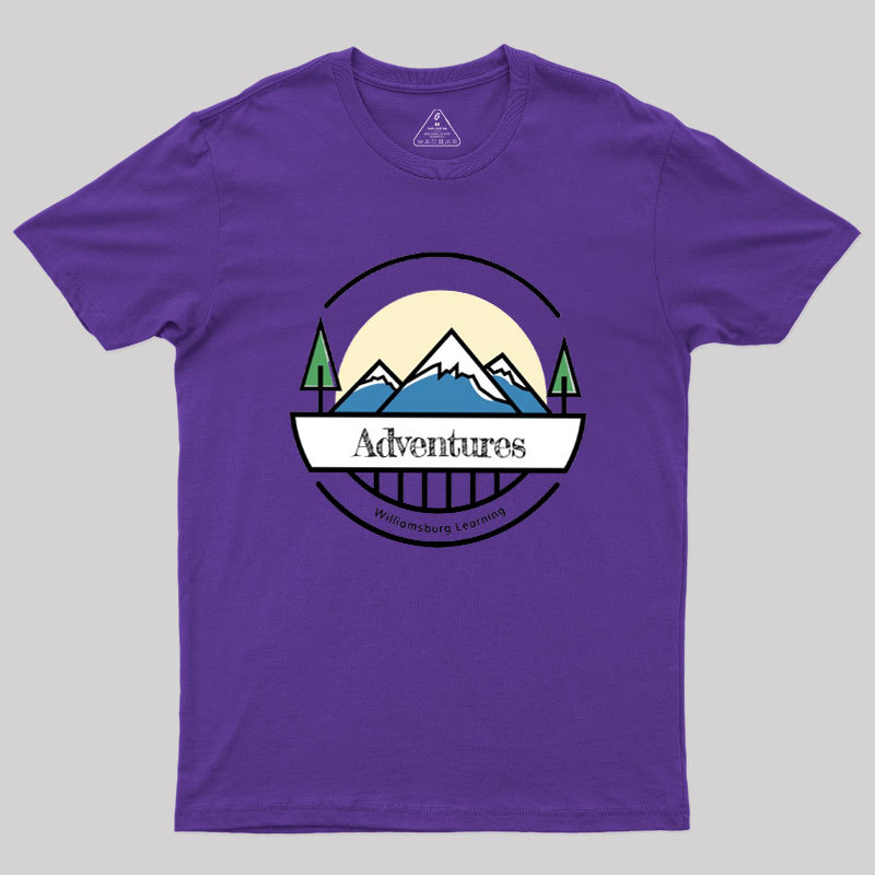 Geeksoutfit Adventures Mountain Geek T-Shirt for Sale