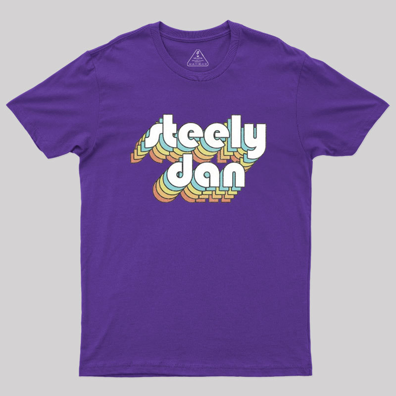 Steely Dan Retro Faded-Style Geek T-Shirt