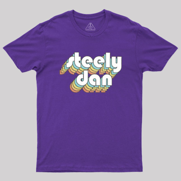 Steely Dan Retro Faded-Style Geek T-Shirt