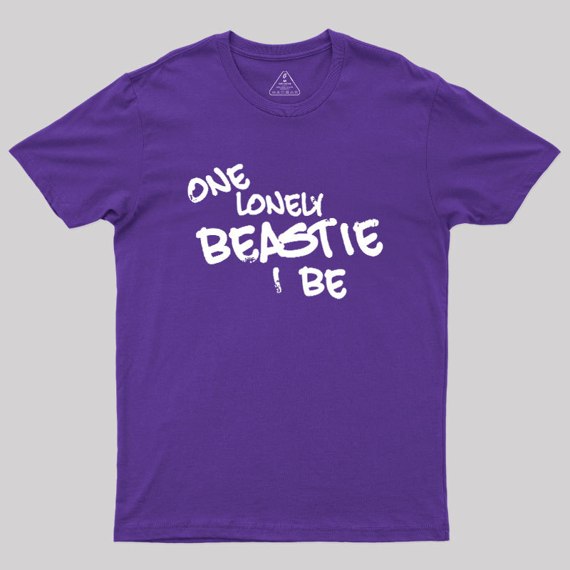 One Lonely Beastie I Be Geek T-Shirt