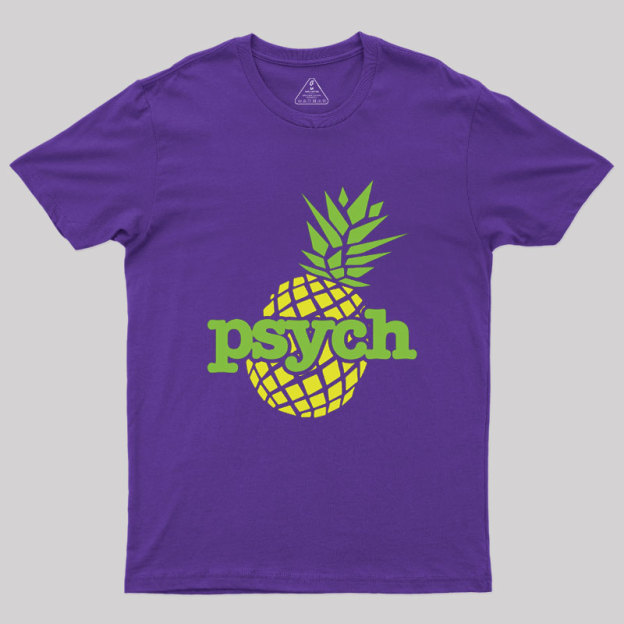 Psych Pineapple Geek T-Shirt